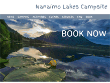 Tablet Screenshot of nlcampsite.com